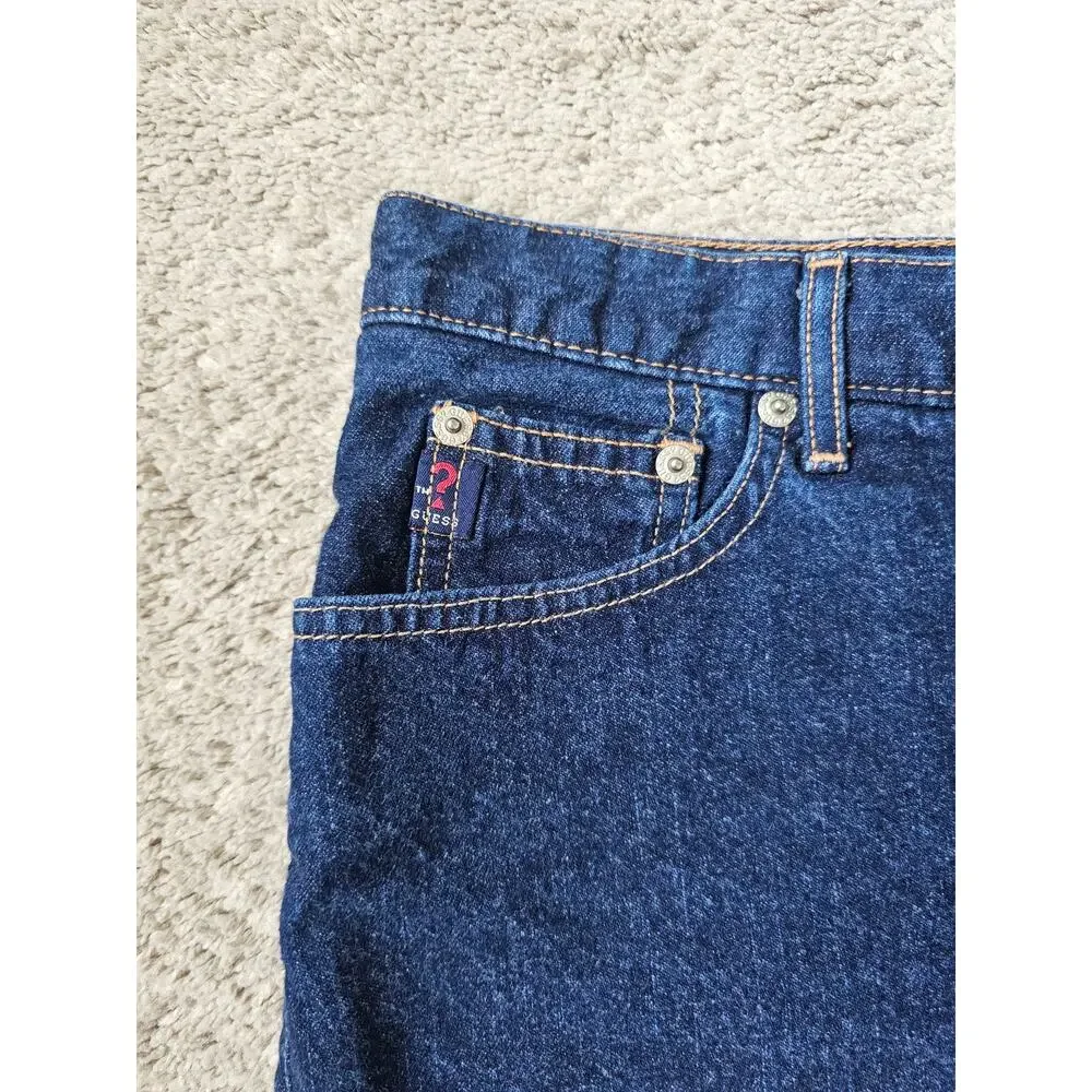 VTG 90’s Women’s GUESS denim short shorts retro size 31 Made USA Style 1193F - Picture 3 of 7